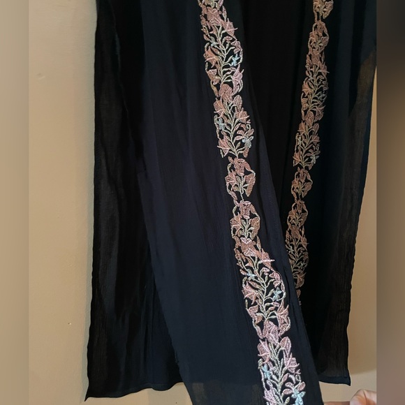 Long Floral Cardigan Shawl NWT - Picture 3 of 6